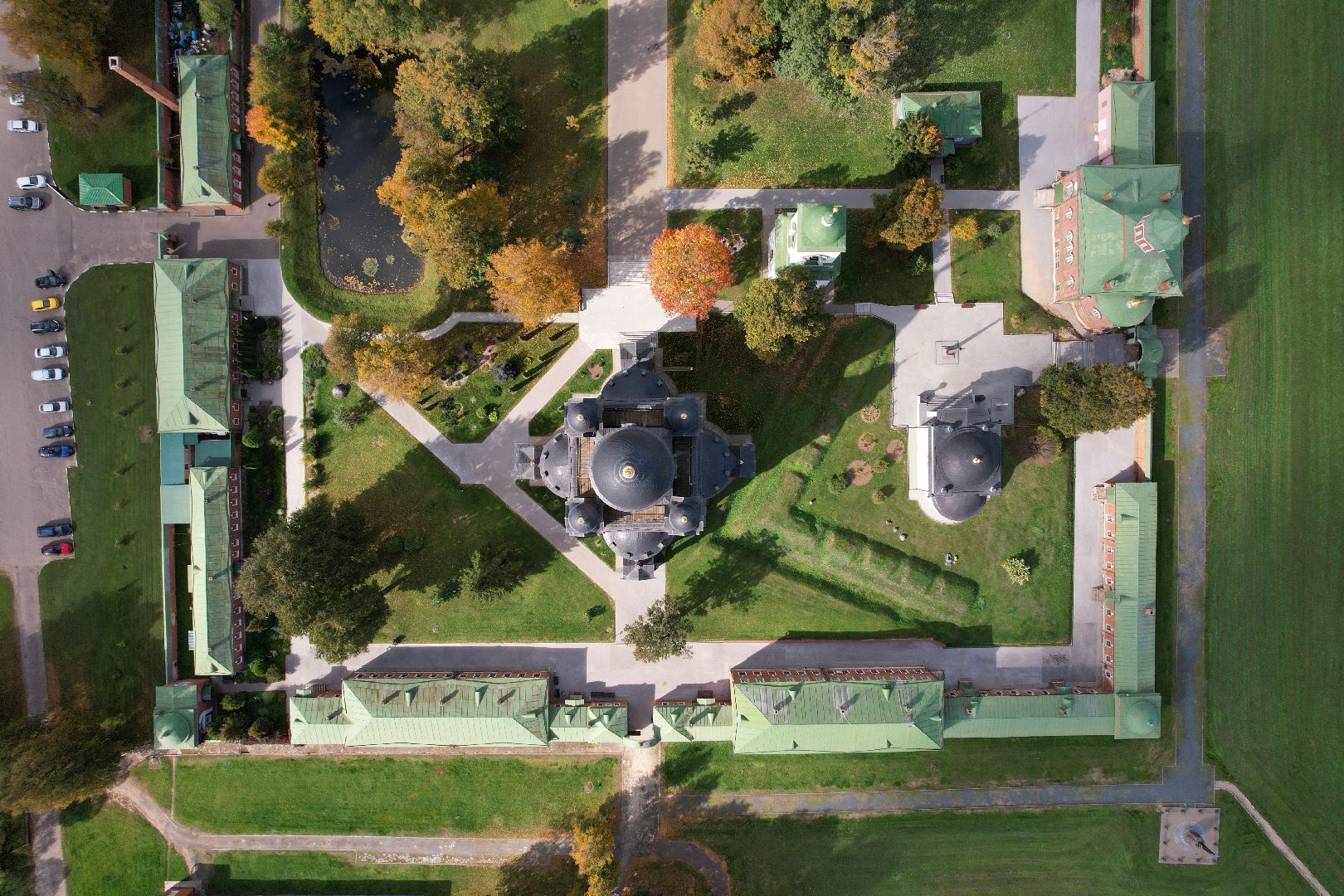 можайск, монастырь, культура,видео с коптера,