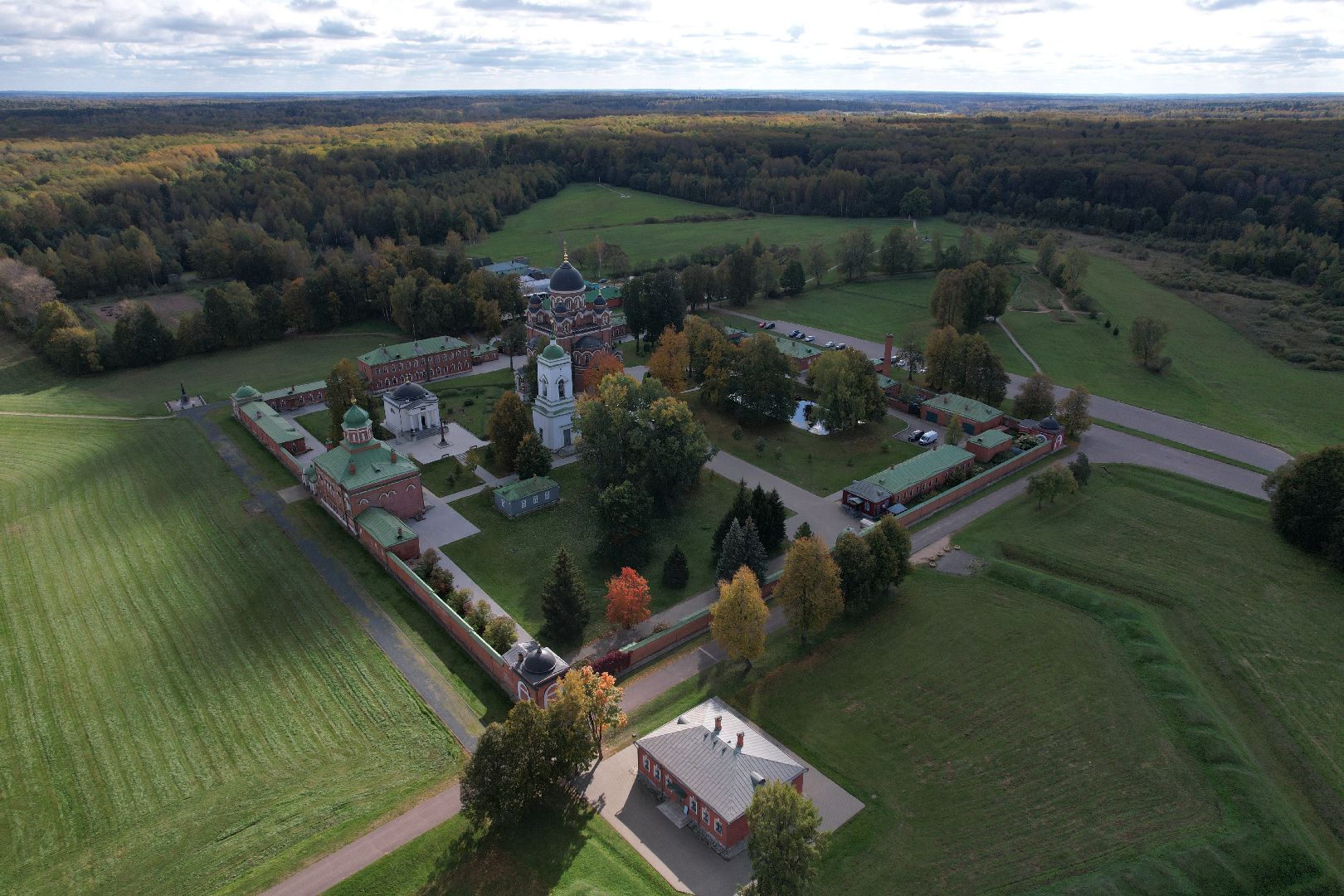 можайск, монастырь, культура,видео с коптера,