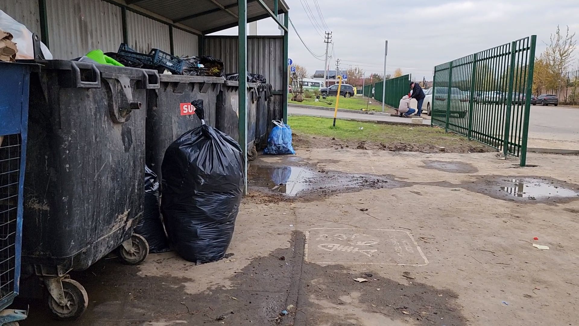 Одинцово, Ромашково, мусор, тко, контейнеры,