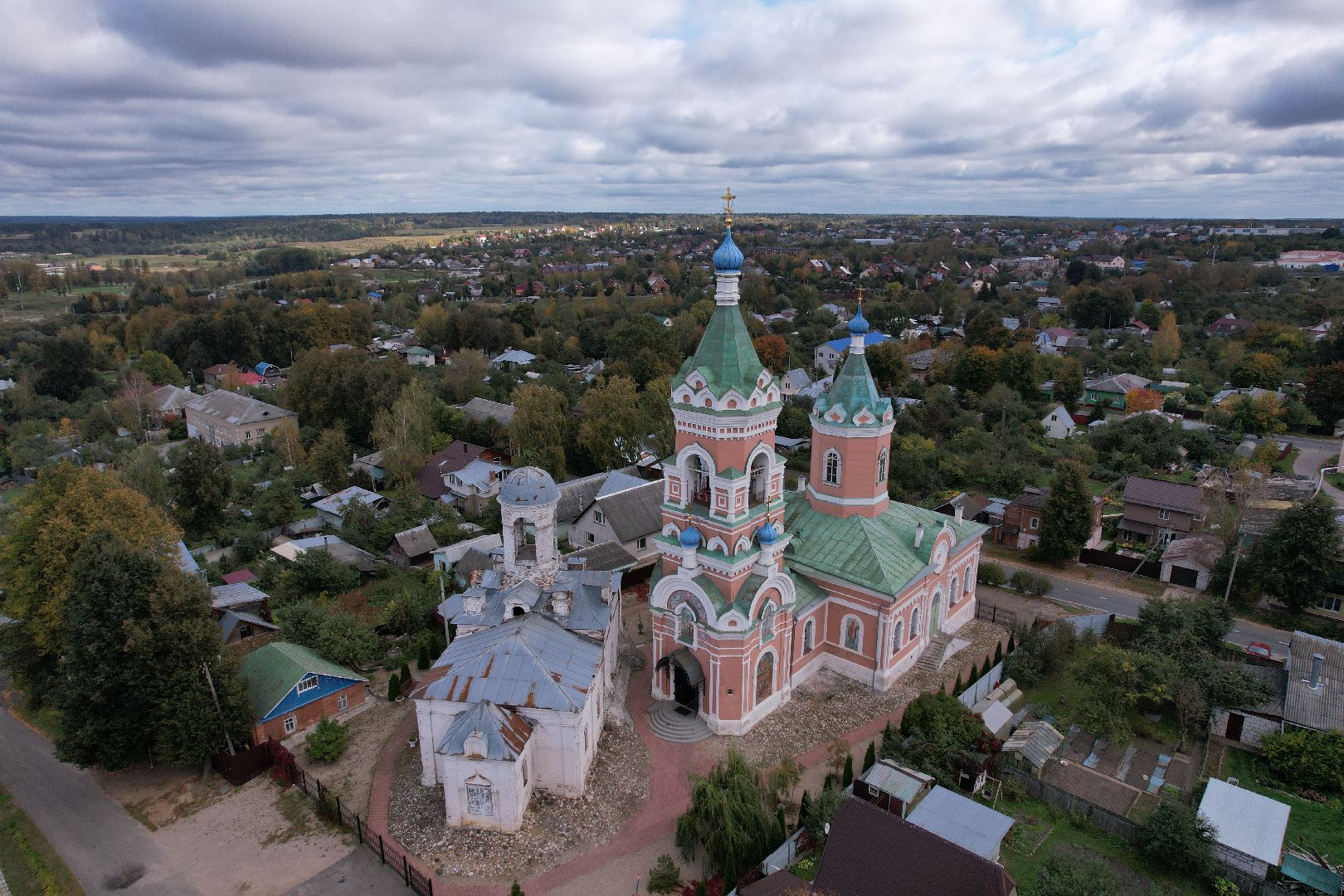 можайск, церковь, история, архитектура,видео с коптера,