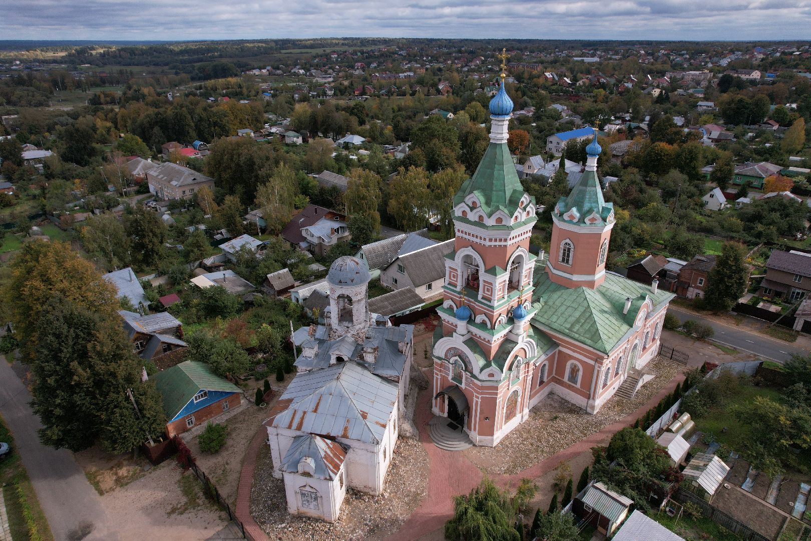 можайск, церковь, история, архитектура,видео с коптера,