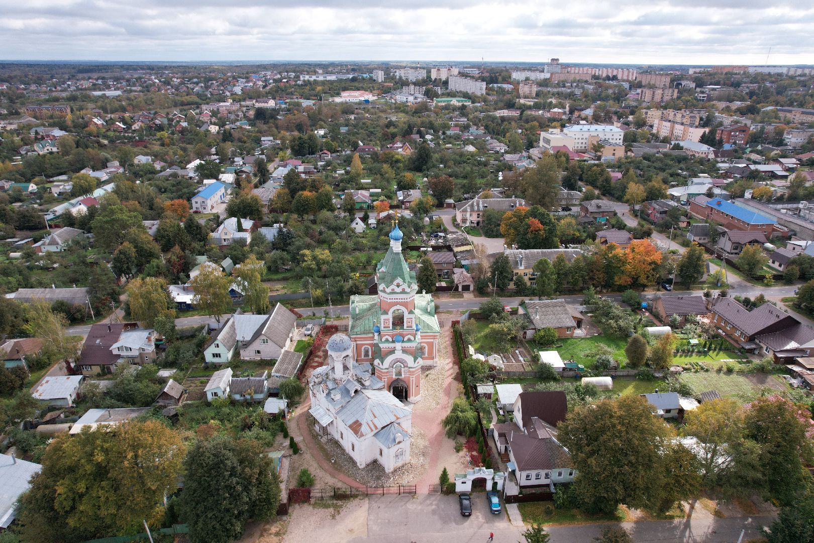 можайск, церковь, история, архитектура,видео с коптера,