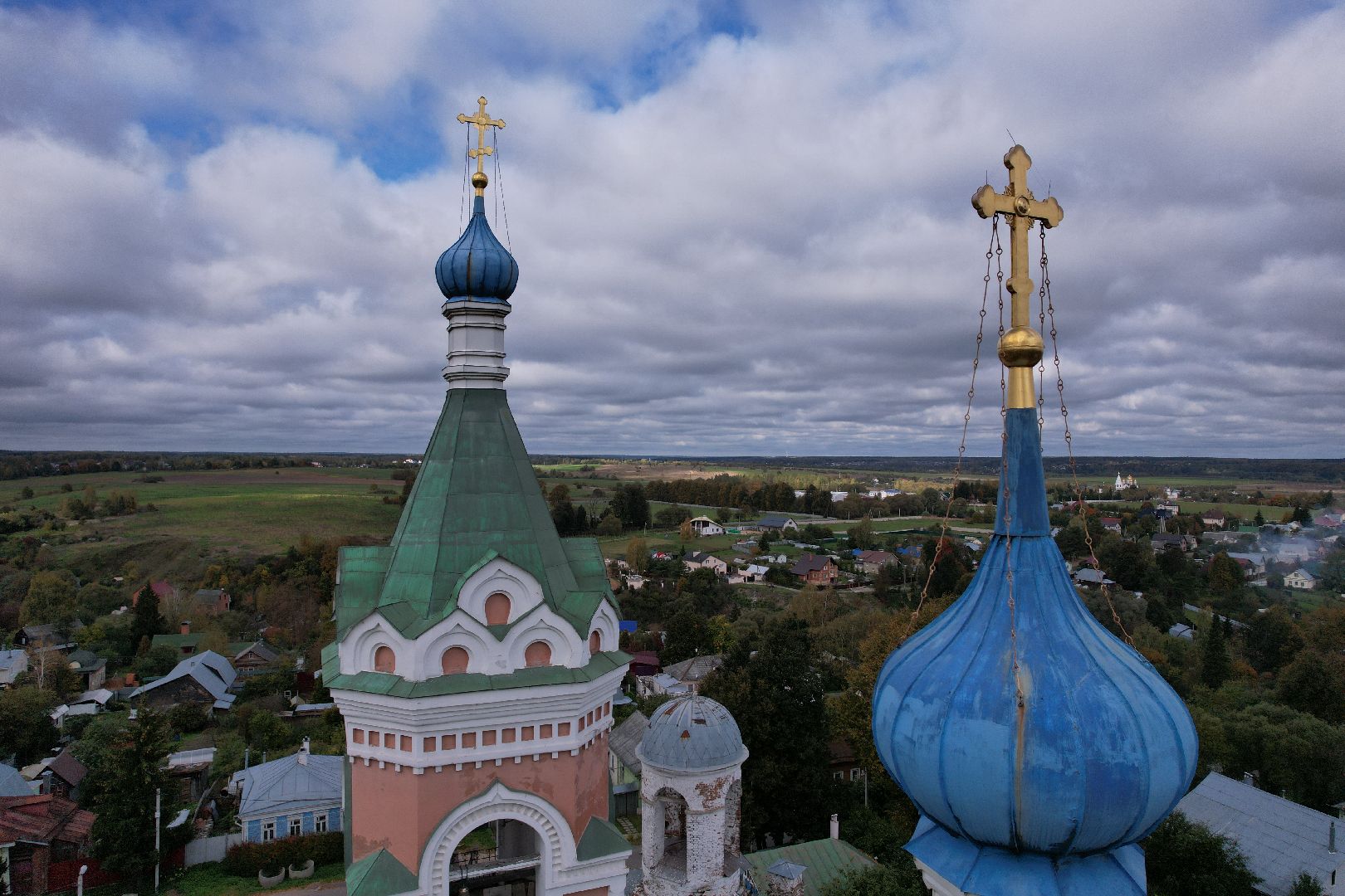 можайск, церковь, история, архитектура,видео с коптера,