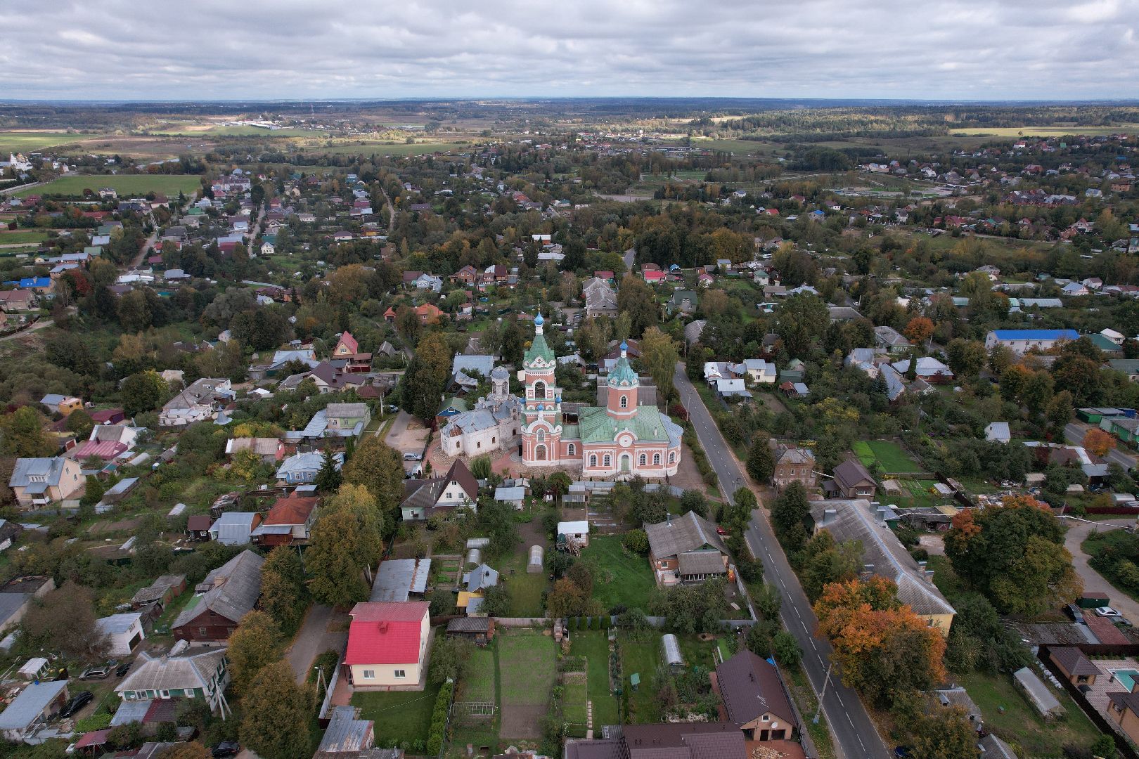 можайск, церковь, история, архитектура,видео с коптера,