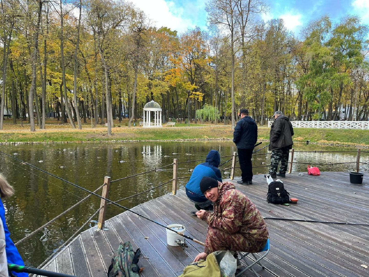 воскресенск, парк, кривякино, жители, рыбалка,