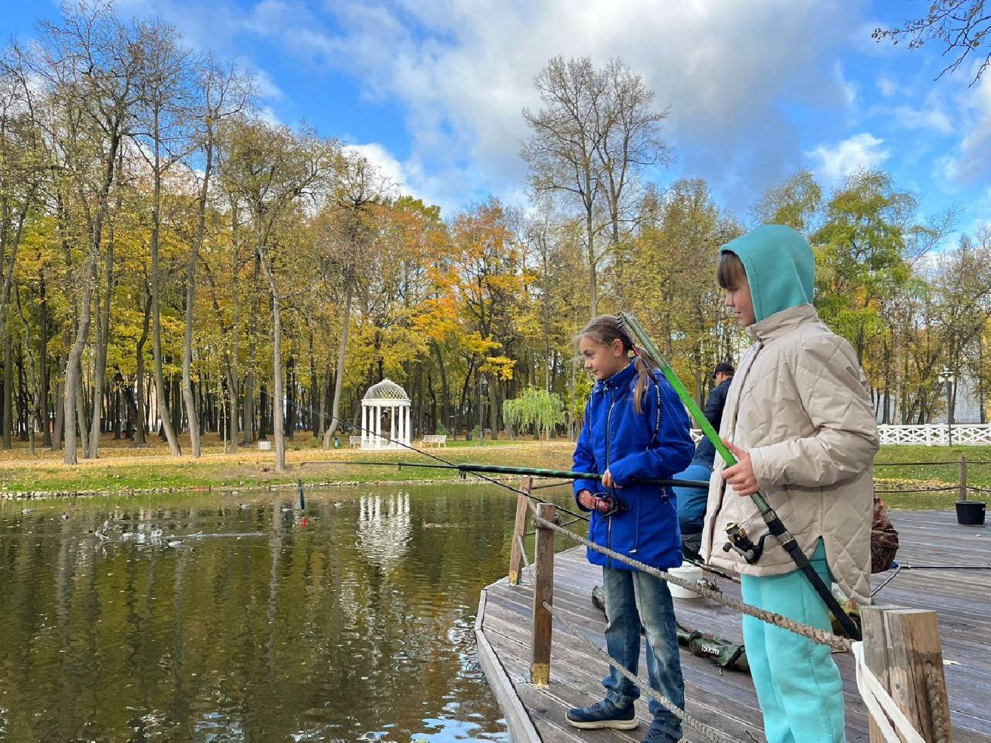 воскресенск, парк, кривякино, жители, рыбалка,