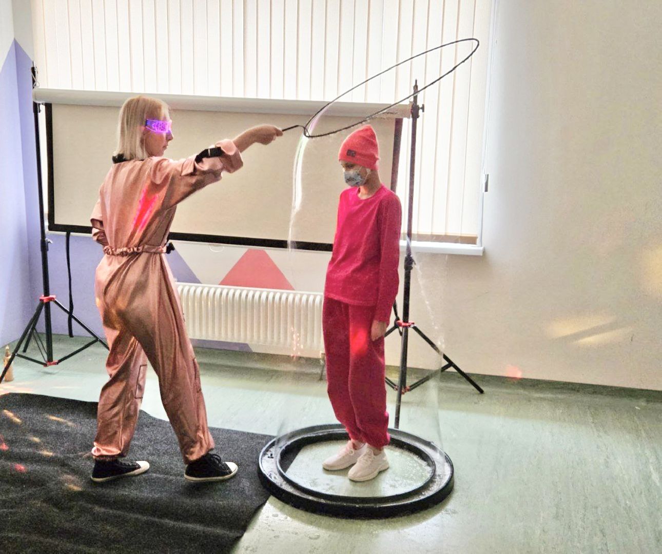 Балашиха, Подмосковье, Медицина, Онкология, Рак, московский областной онкодиспансер, Шоу мыльных пузырей,