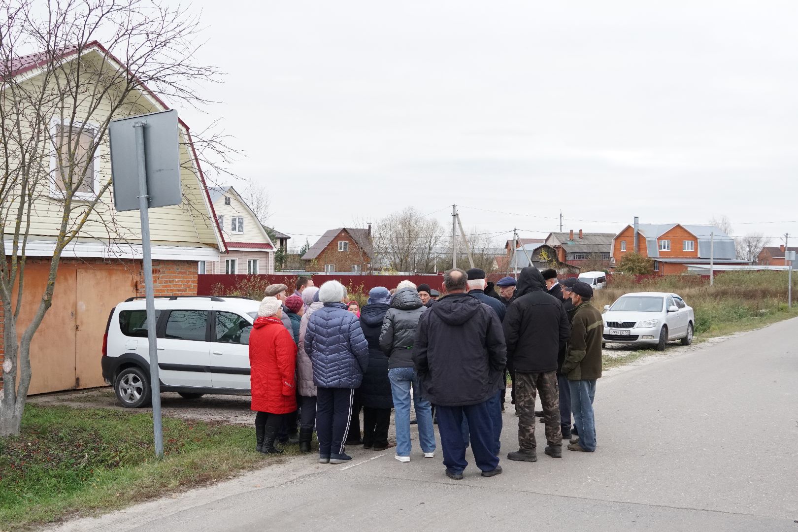 Егорьевск, Батраки, благоустройство, встреча с жителями, деревня, тротуар, свет, пруд,