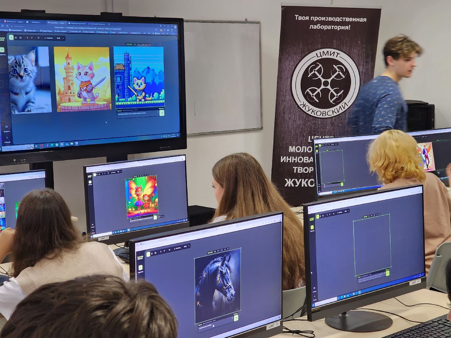 ЦМИТ Жуковский, профпробы, Савенкова,движение первых,