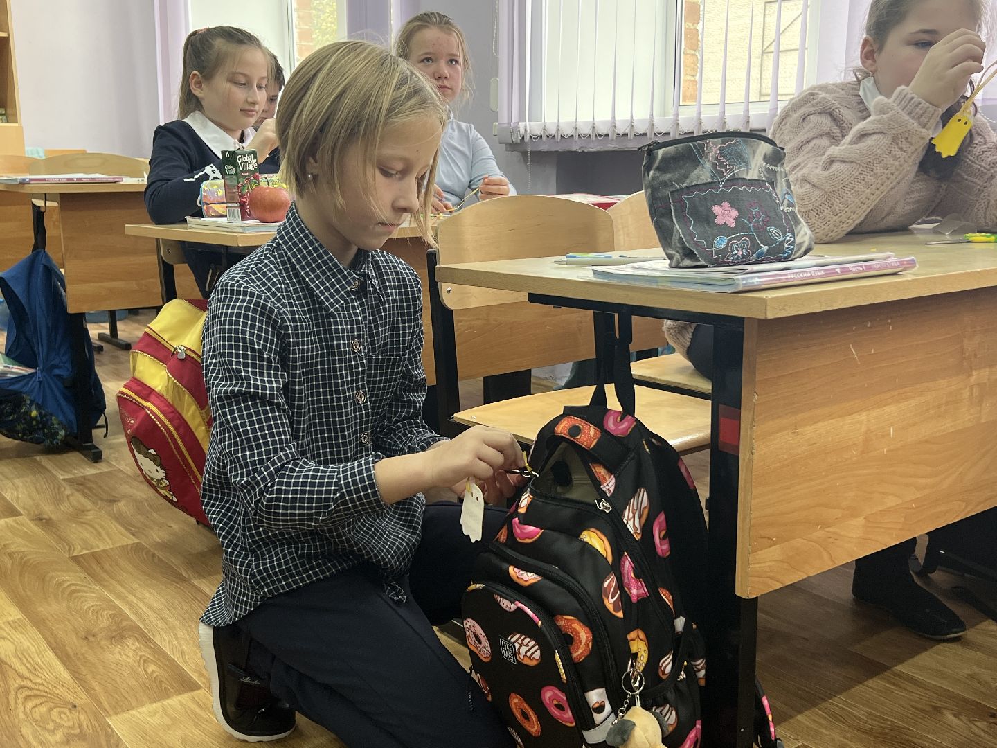 Солнечногорск, Школа, БДД, госавтоинспекторы, волонтеры, Засветись, Менделеево,