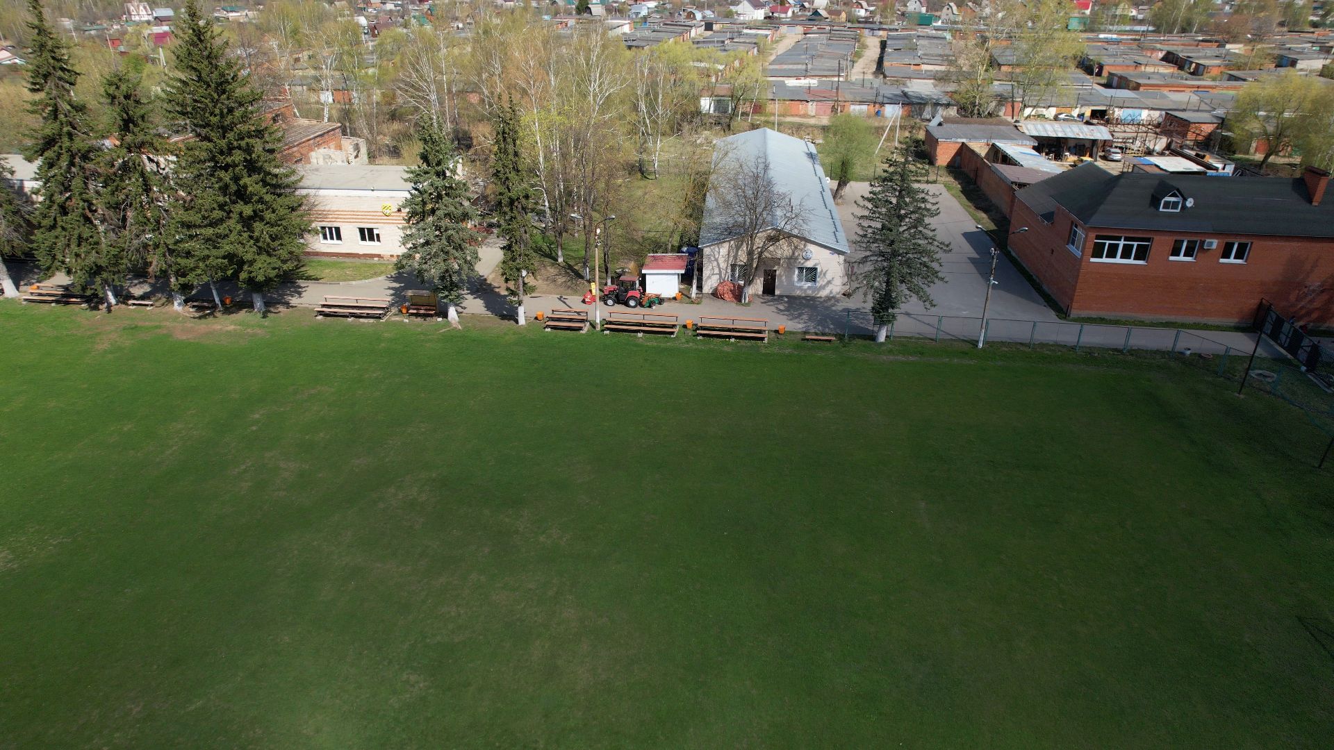 спорт, воскресенск, горняк,видео с коптера,