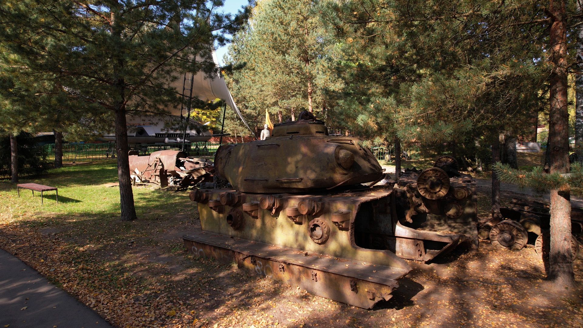 ивановское, черноголовка, летающая тарелка,видео с коптера,