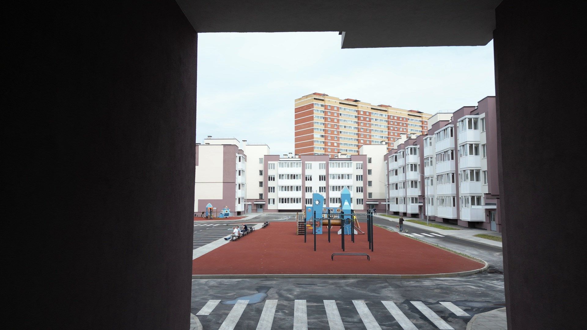 пушкарь, жк, дома,видео с коптера,