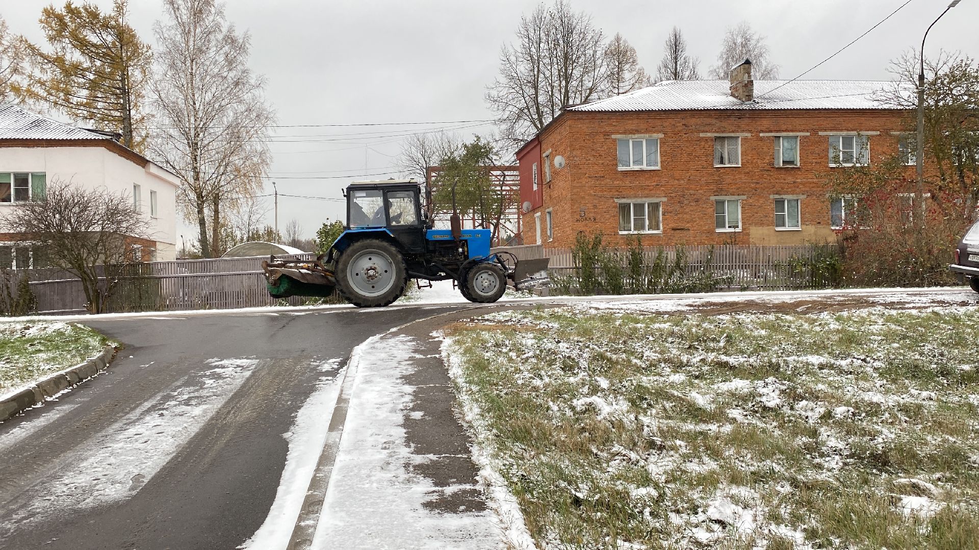 волоколамск, Расчистка снега,