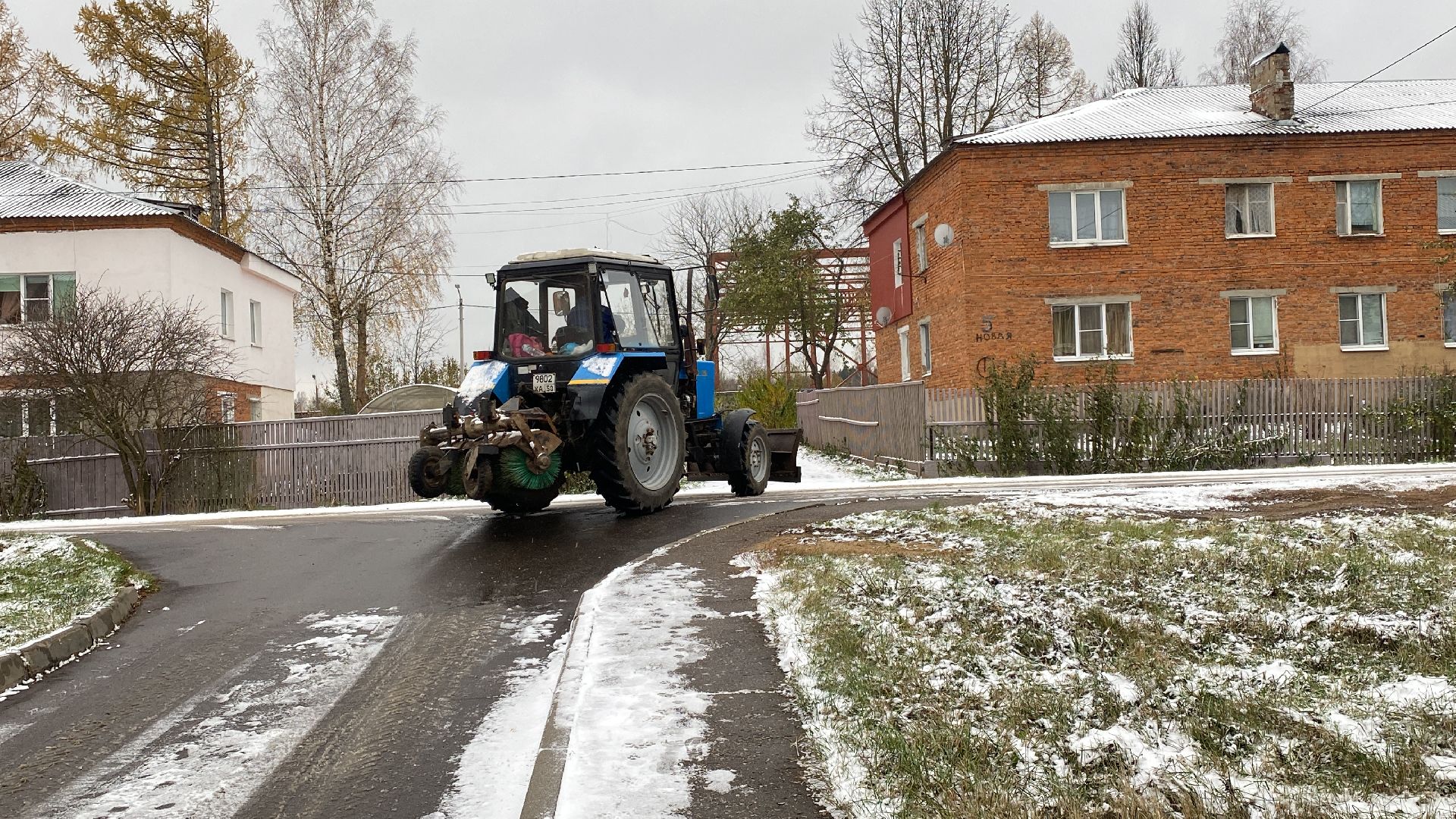волоколамск, Расчистка снега,