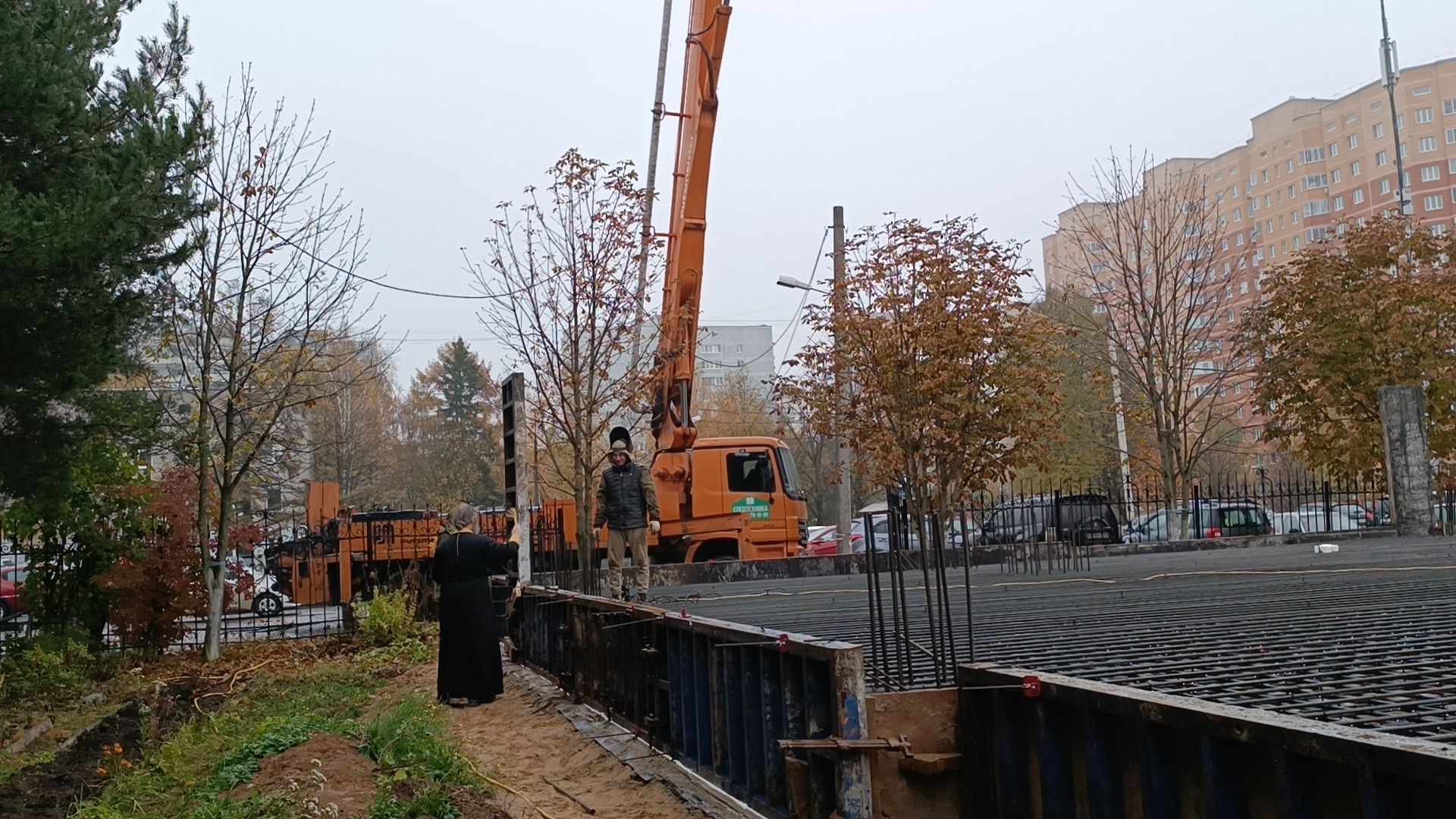 лобня, строительство, храм,