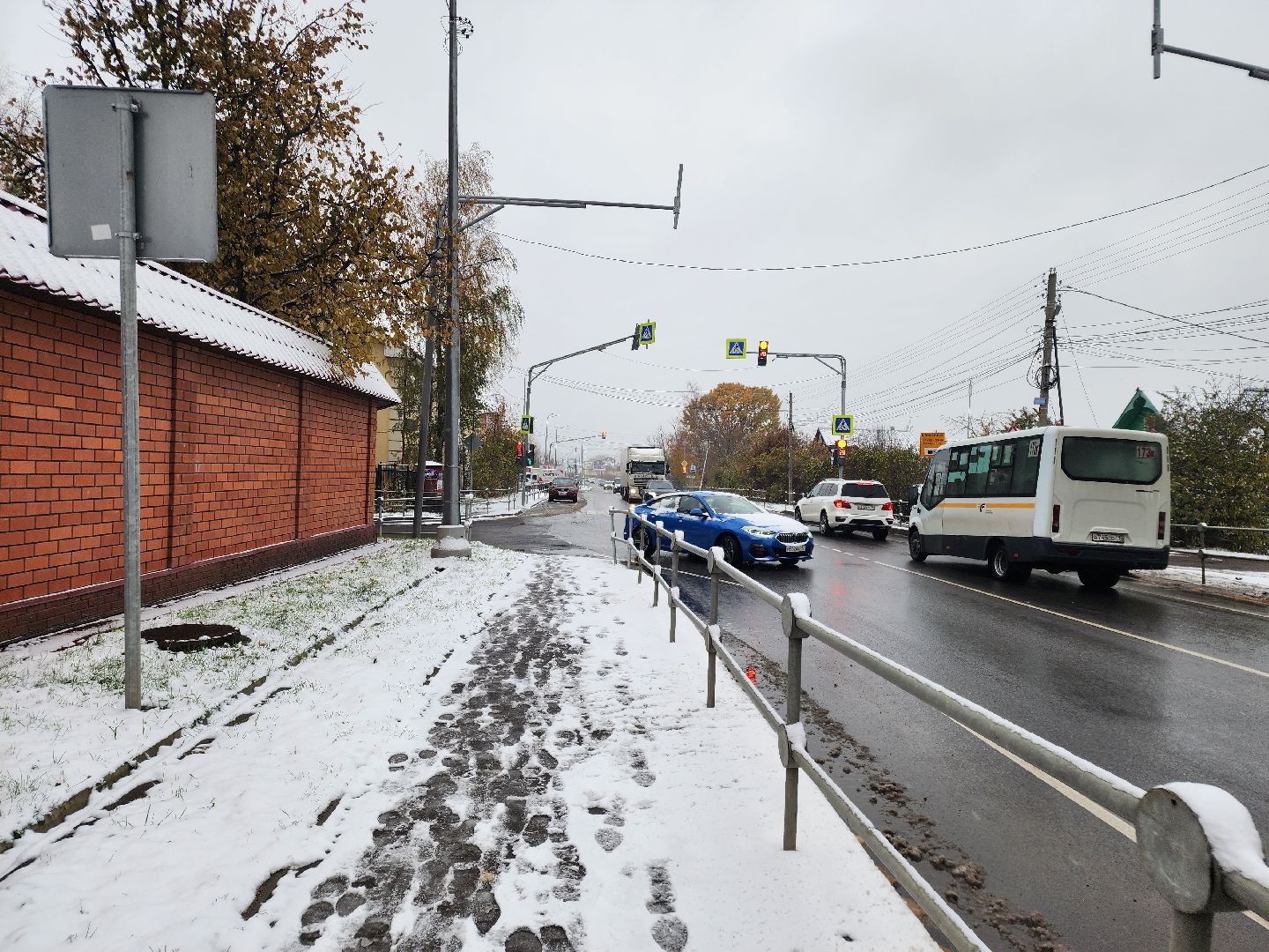 Звенигород, Автосервис, Снегоуборочная техника, Снегопад,