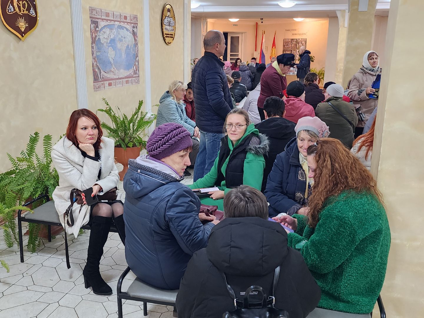 серпухов, выездная администрация, школа 12, встреча с жителями, депутат,