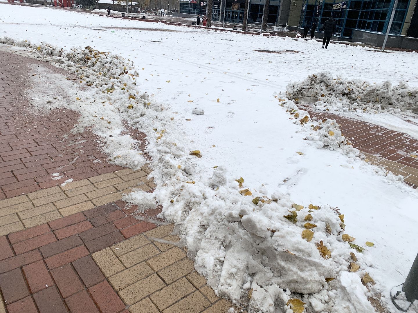 Балашиха, Подмосковье, ЖКХ, Первый снег,