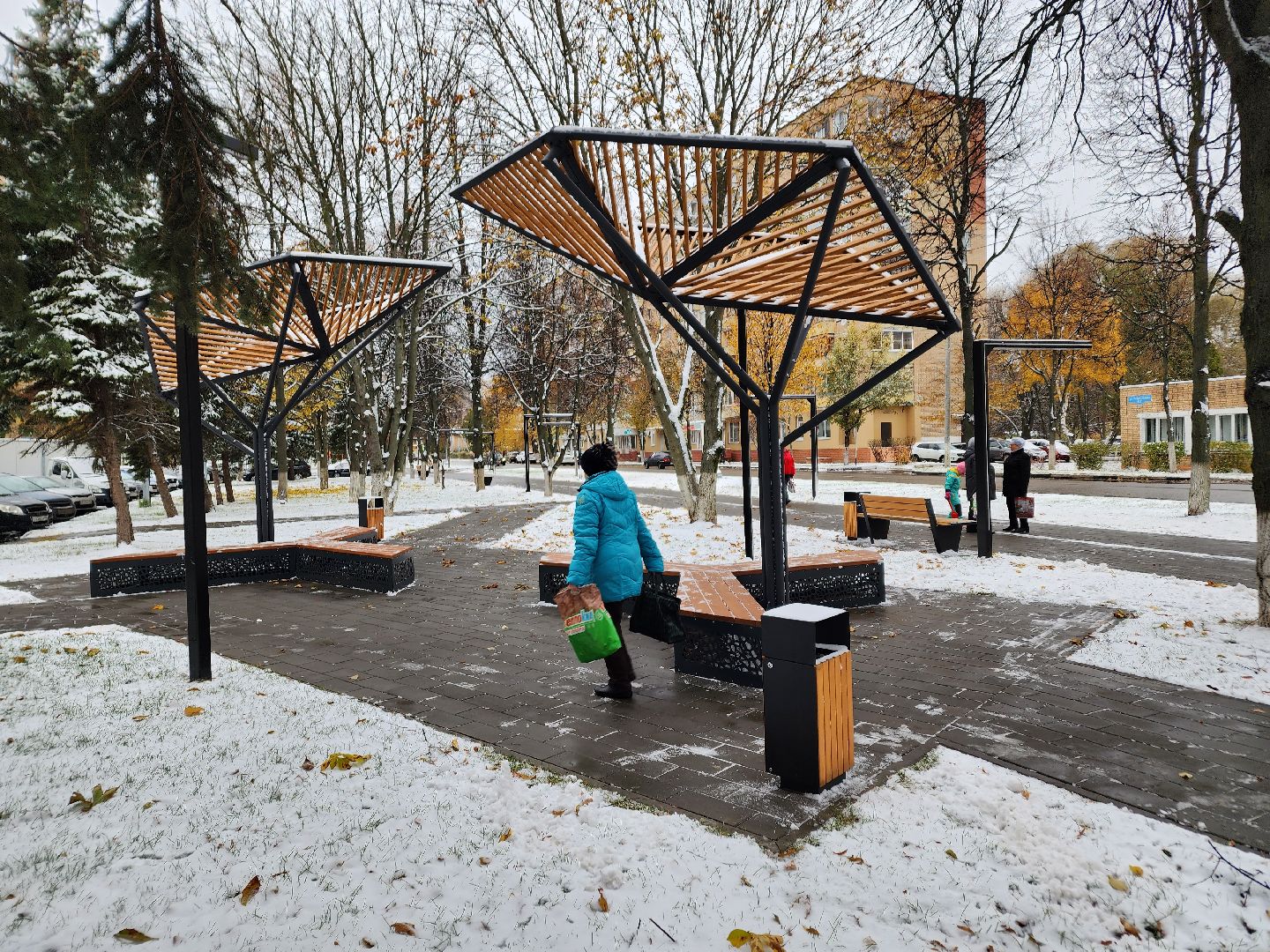 ступино, ЖКХ, первый снег,