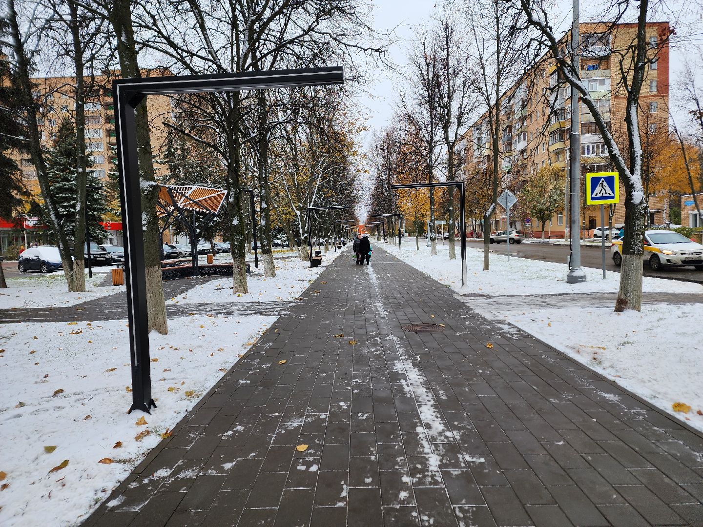 ступино, ЖКХ, первый снег,