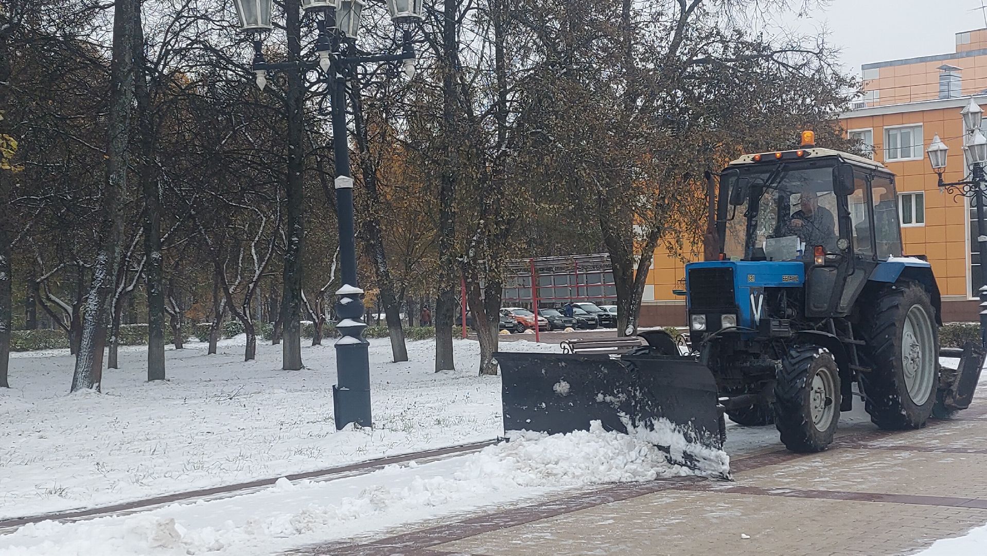жкх, благоустойство, Комунальная техника, уборка снега, уборка дорог, город чехов,