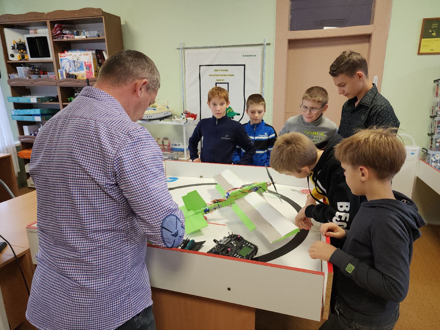 кашира, ДЭЦ, робототехника, самолет, модель, экскурсия, аэродром,