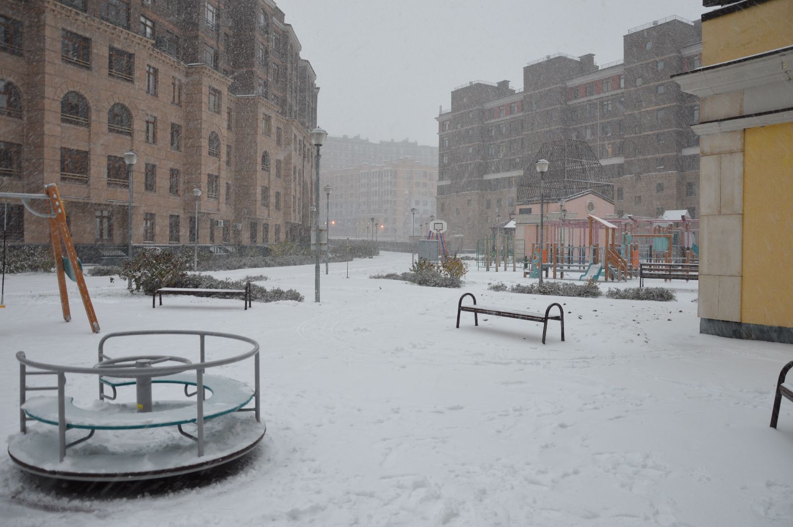 Снег, химки, подмосковье,