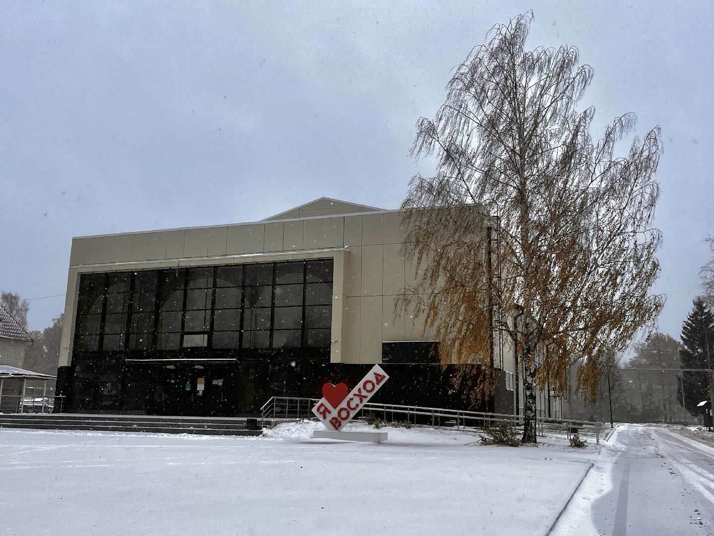 восход, московская область, подмосковье, губернатор, ремонт мкд, хоккей, спорт, подъезды,