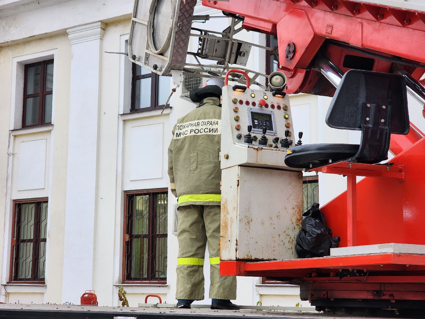 Красногорск, МЧС, ЧП, Пожар, Учения,