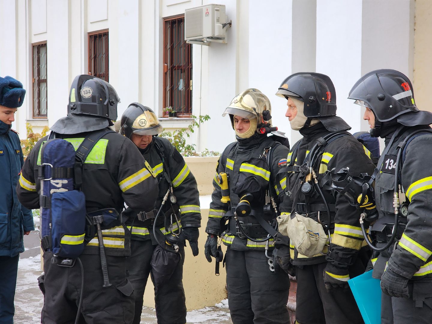 Красногорск, МЧС, ЧП, Пожар, Учения,