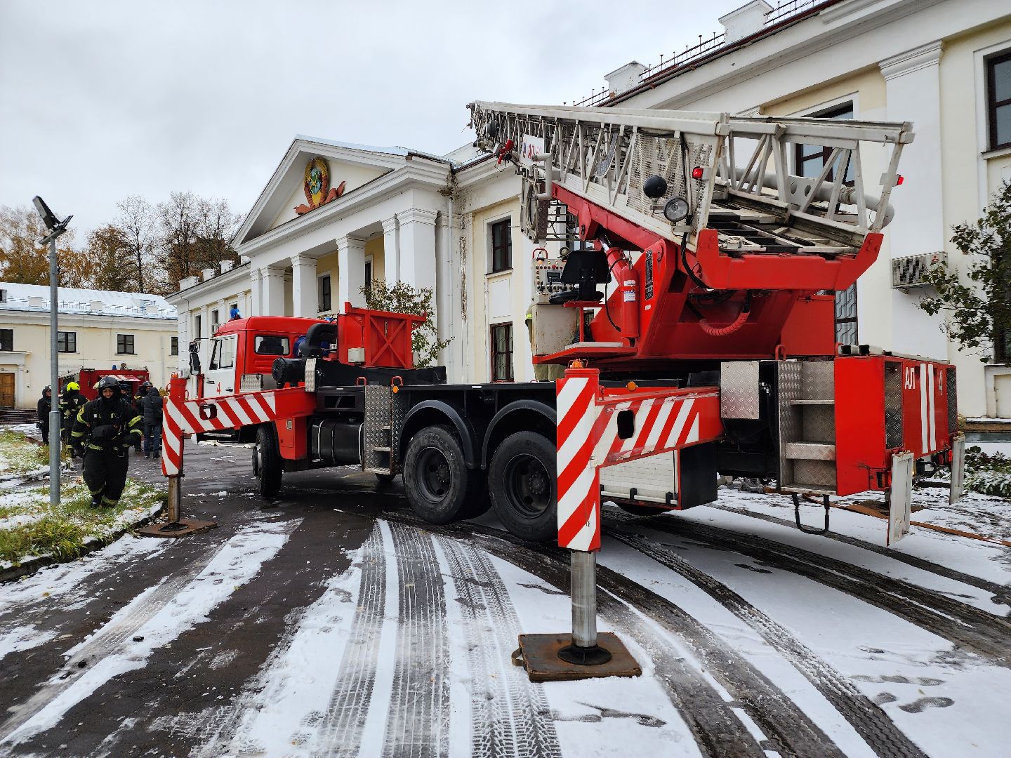 Красногорск, МЧС, ЧП, Пожар, Учения,