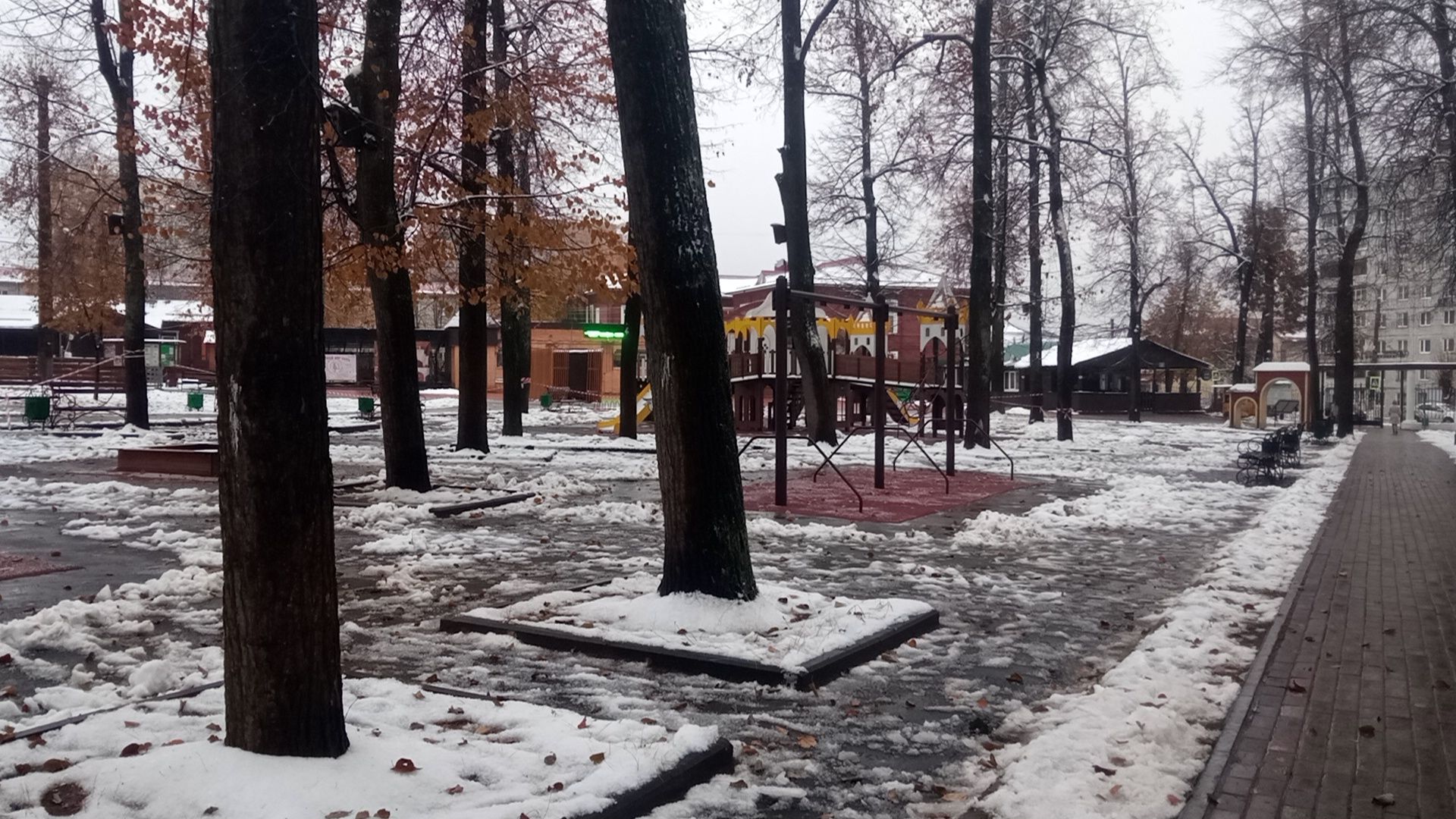 павловский посад, городского округ павловский посад, парк, благоуйстройство, дети, люди, жители,