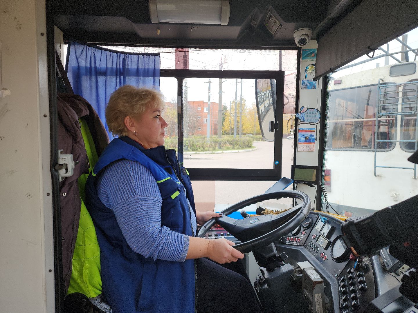 троллейбусный парк, видное, водители, семья, профессиональный праздник,