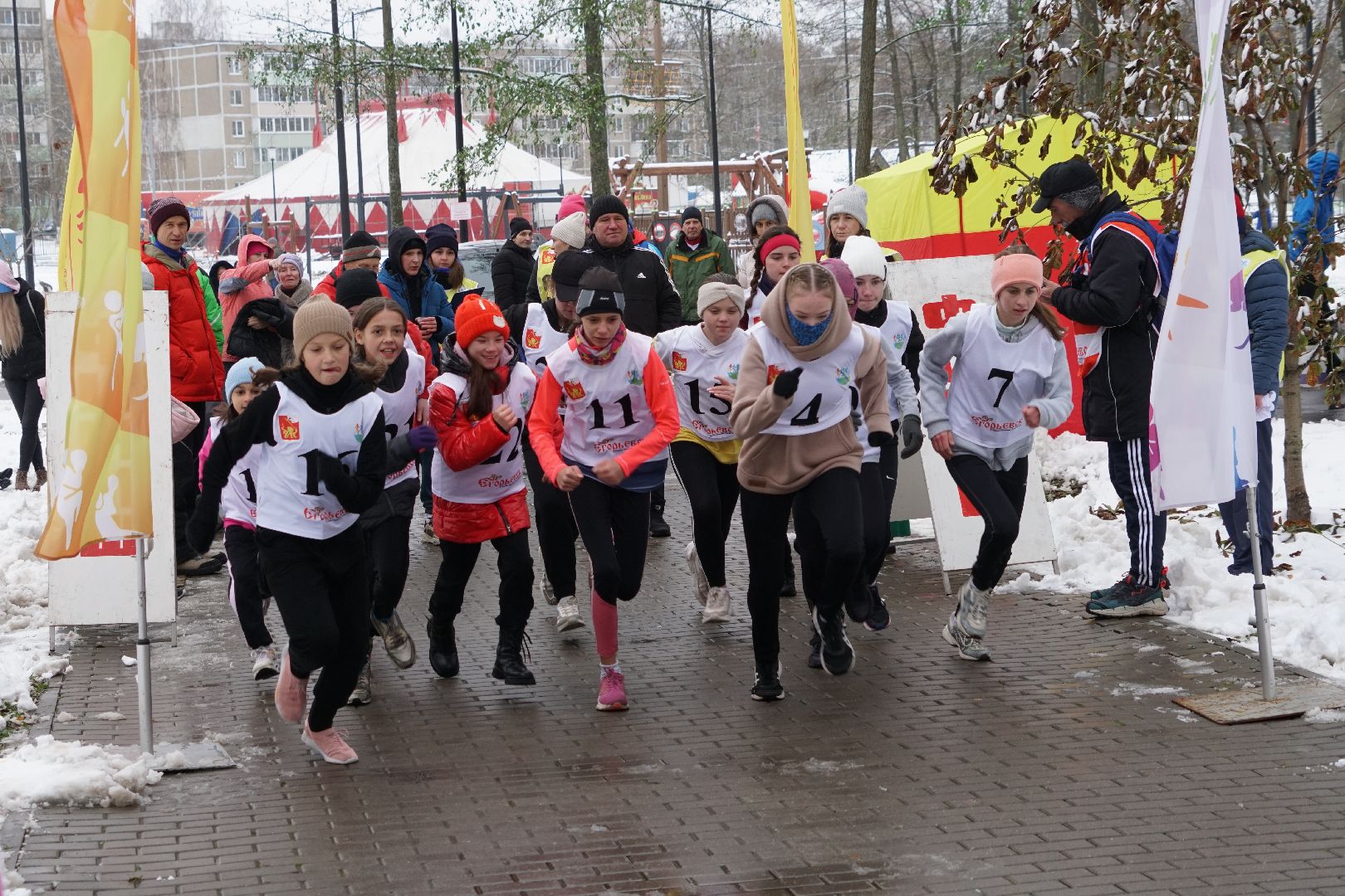 Егорьевск, Спорт, забег, легкая атлетика, парк,