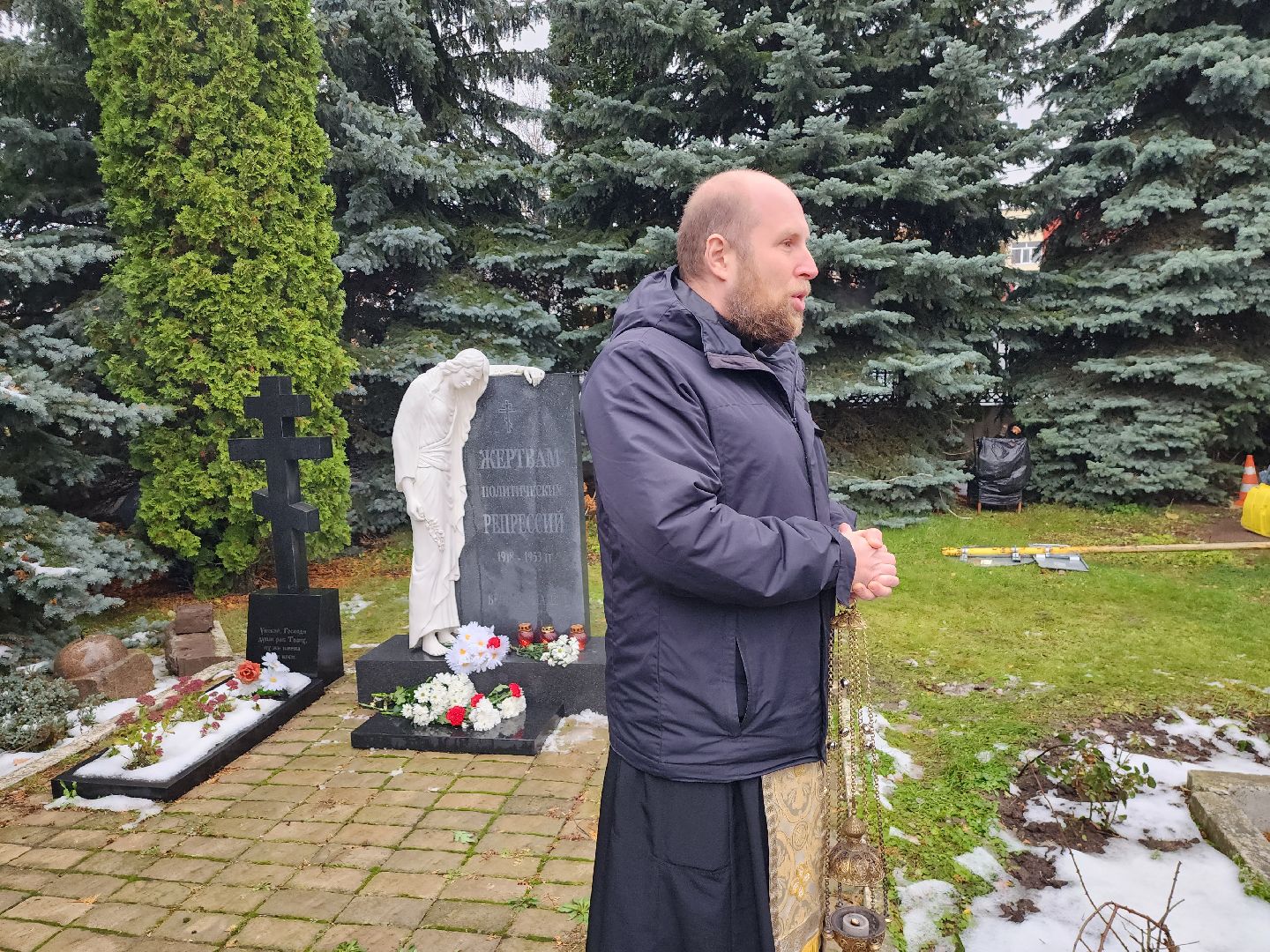 серпухов, собор николы белого, панихида, память, молитва, репрессии,