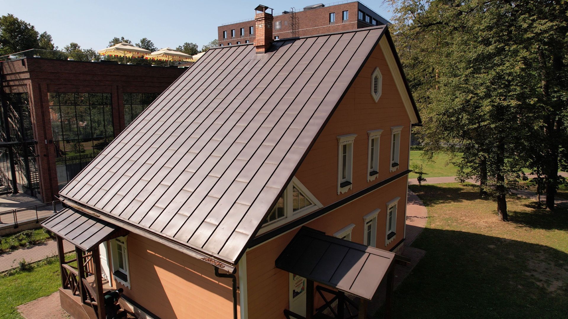 Видное, усадьба, культура, благоустройство,видео с коптера,