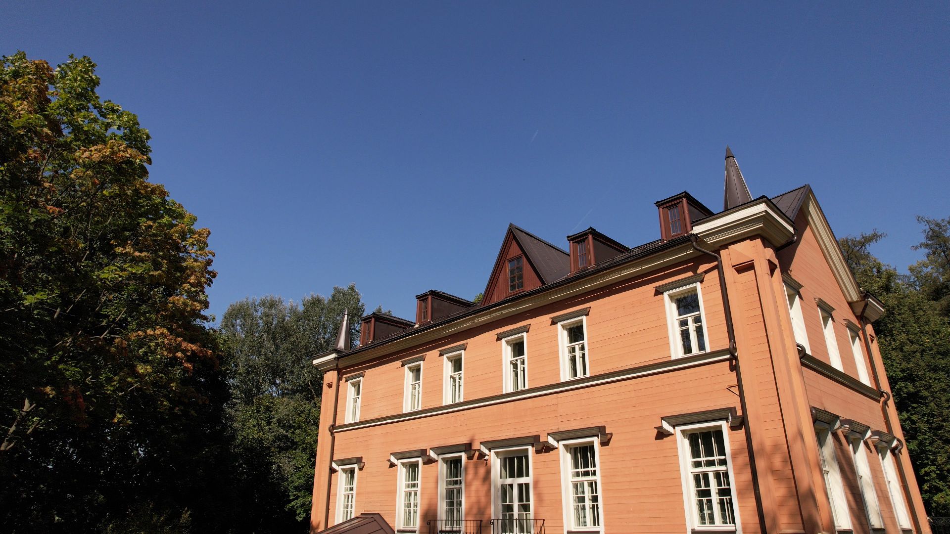 Видное, усадьба, культура, благоустройство,видео с коптера,