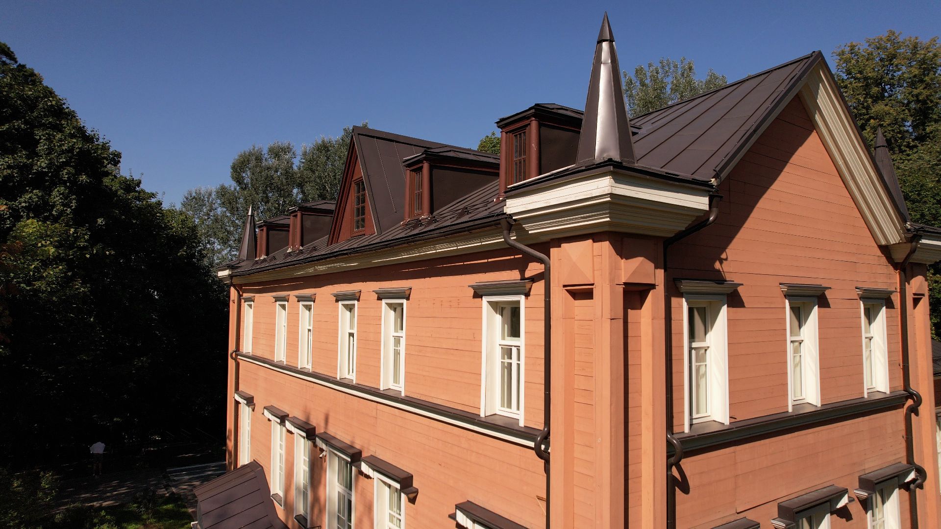 Видное, усадьба, культура, благоустройство,видео с коптера,