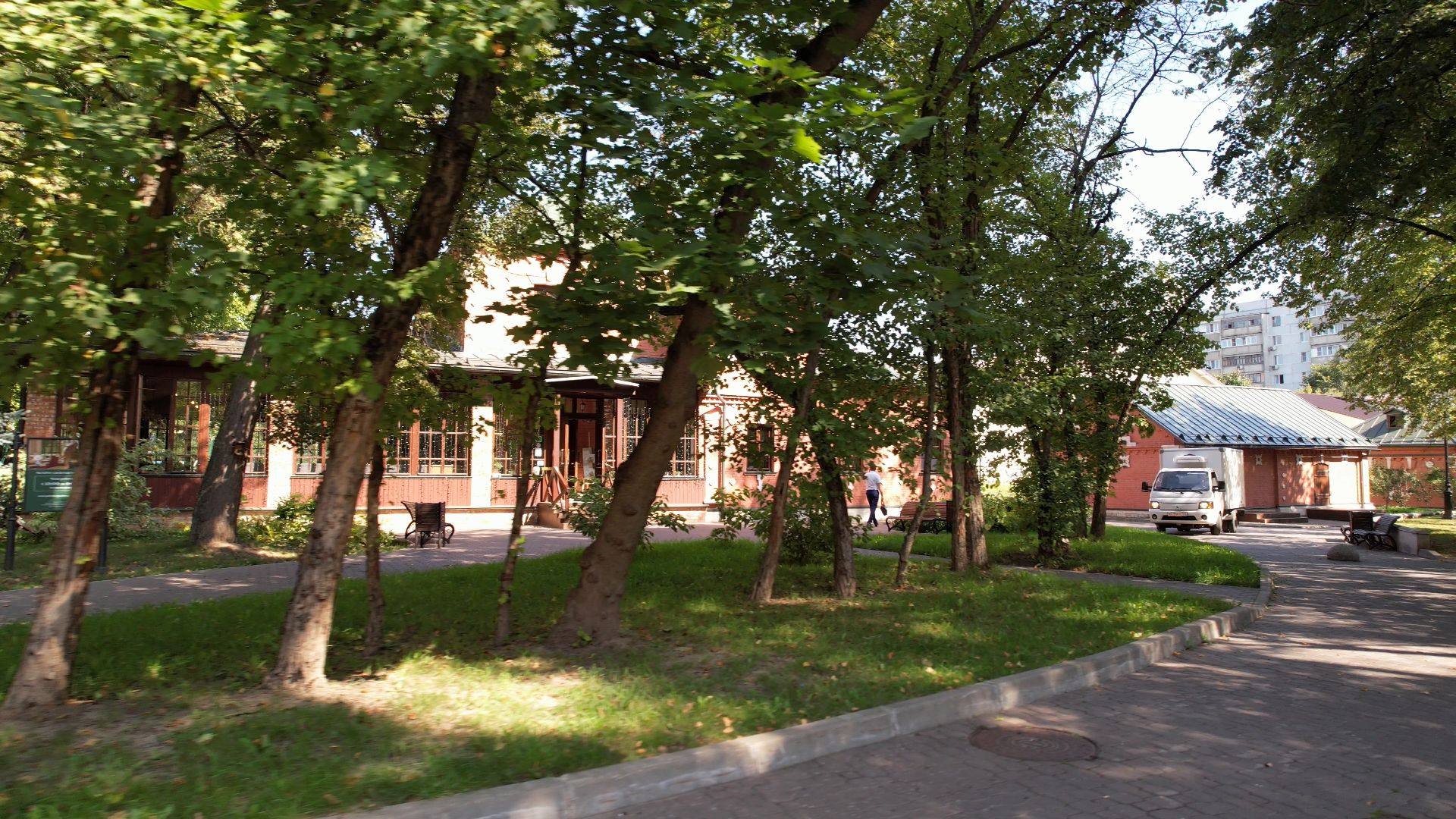 Видное, усадьба, культура, благоустройство,видео с коптера,