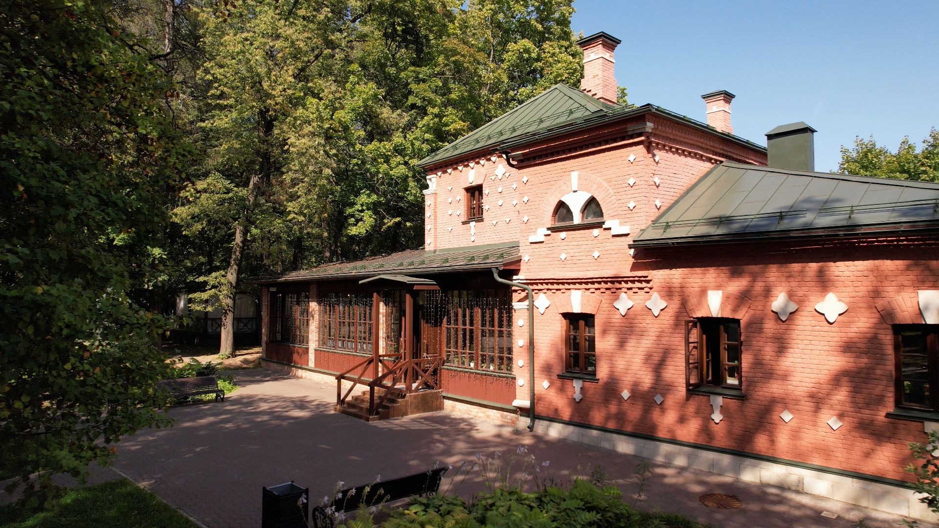 Видное, усадьба, культура, благоустройство,видео с коптера,