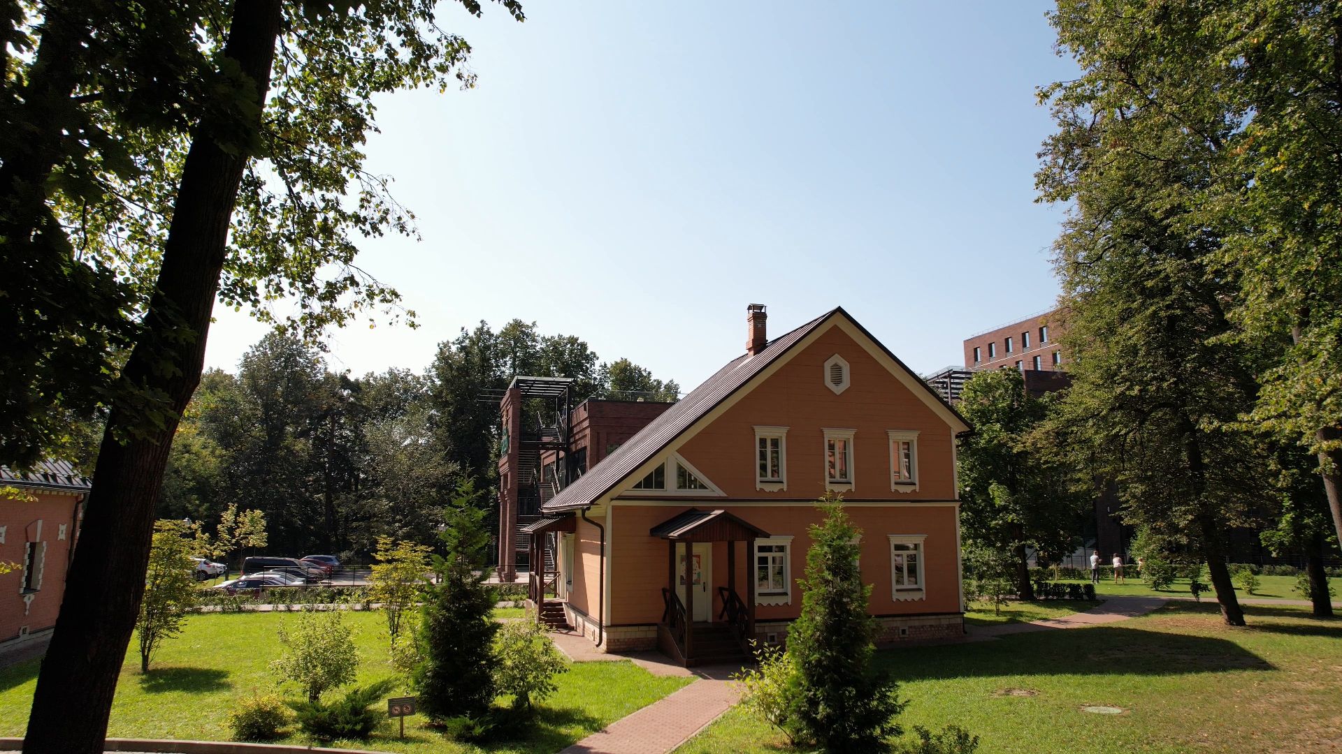 Видное, усадьба, культура, благоустройство,видео с коптера,