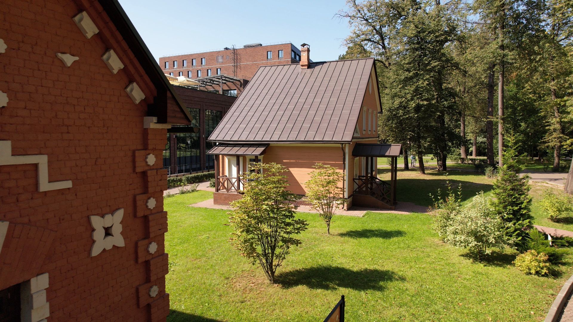 Видное, усадьба, культура, благоустройство,видео с коптера,