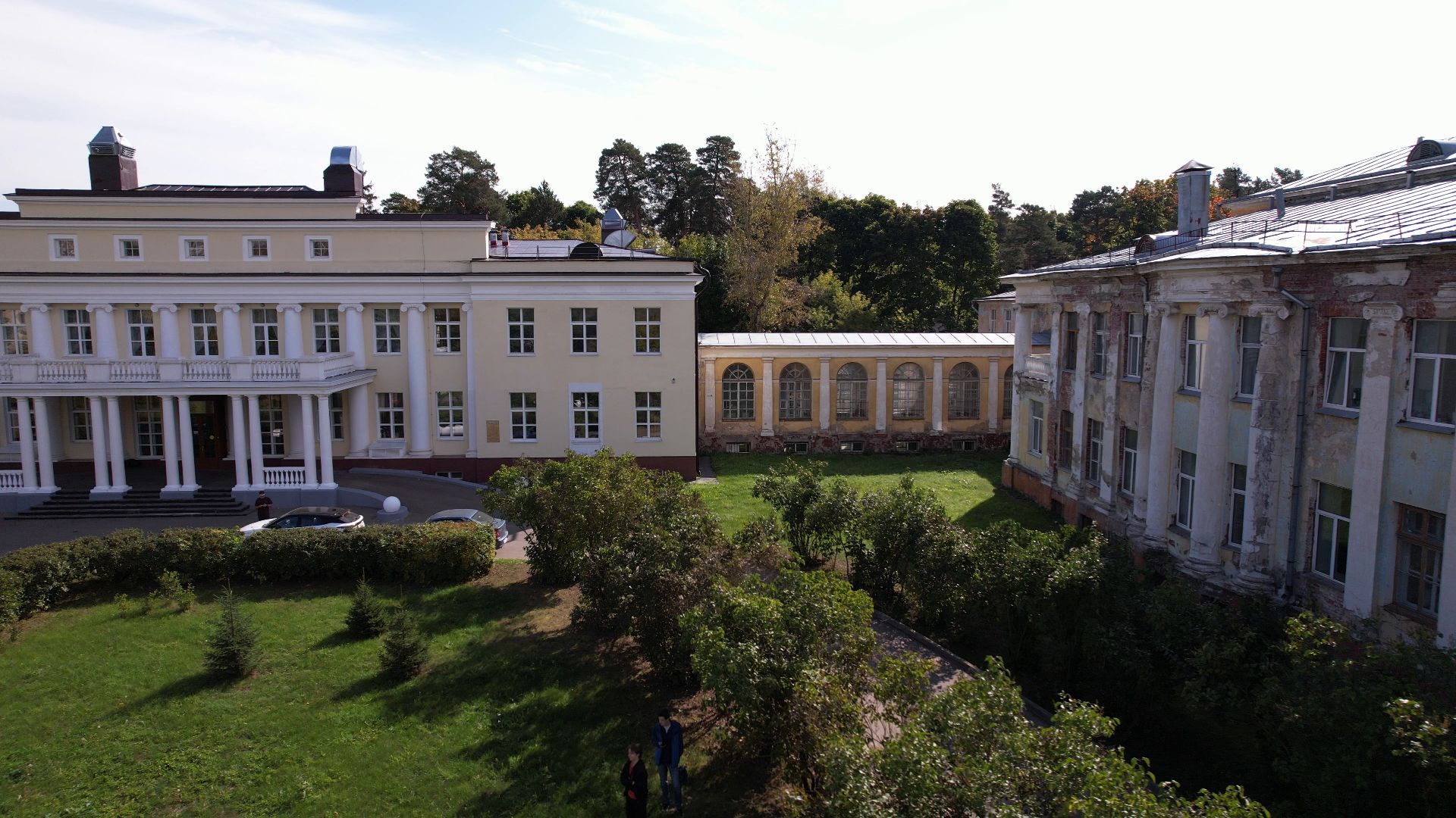 жуковский, культура, архитектура,видео с коптера,