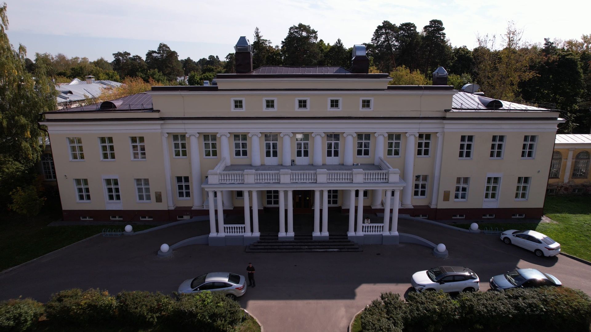 жуковский, культура, архитектура,видео с коптера,