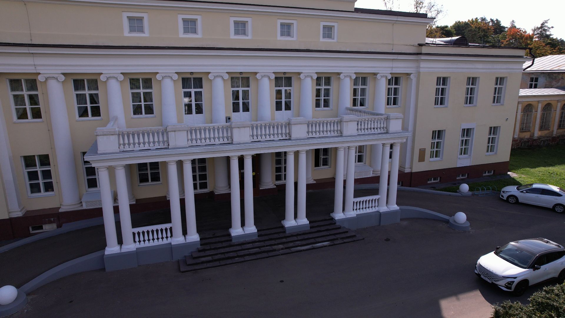 жуковский, культура, архитектура,видео с коптера,