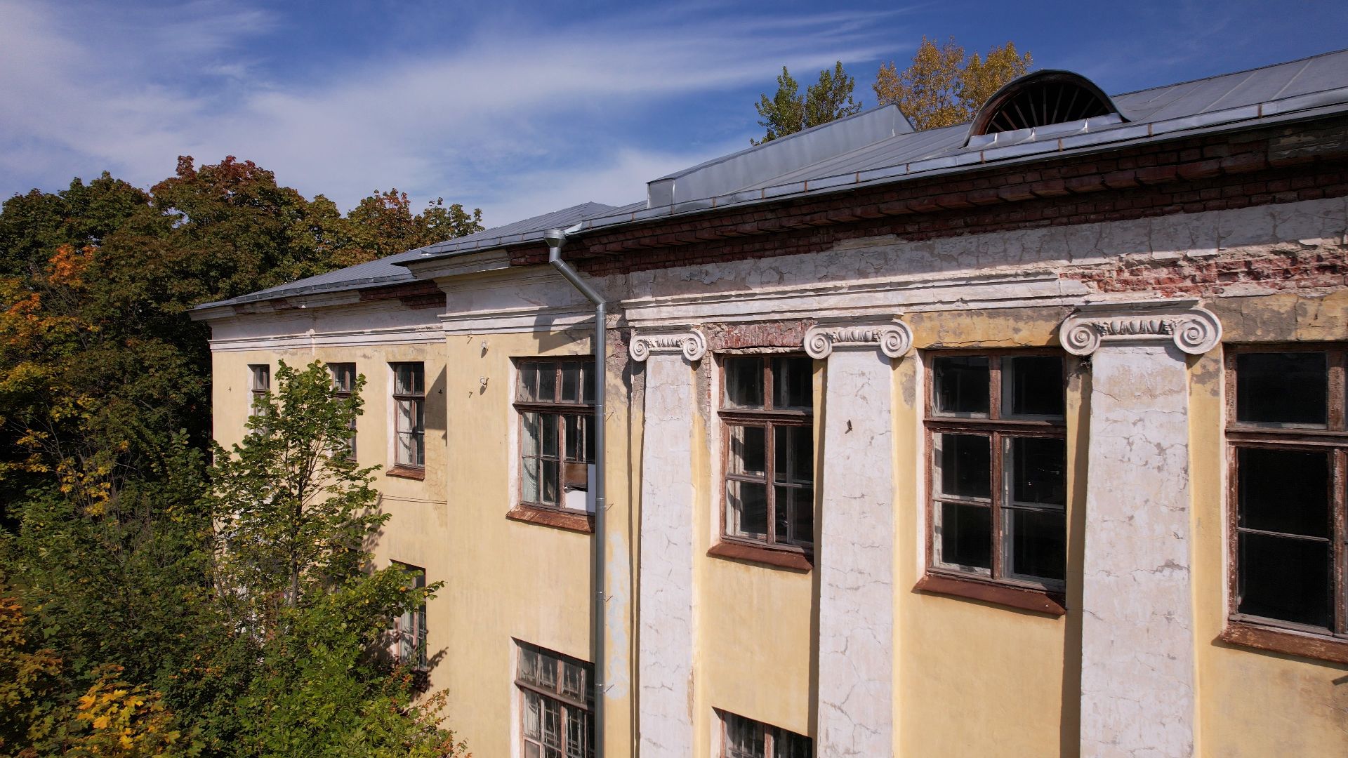 жуковский, культура, архитектура,видео с коптера,