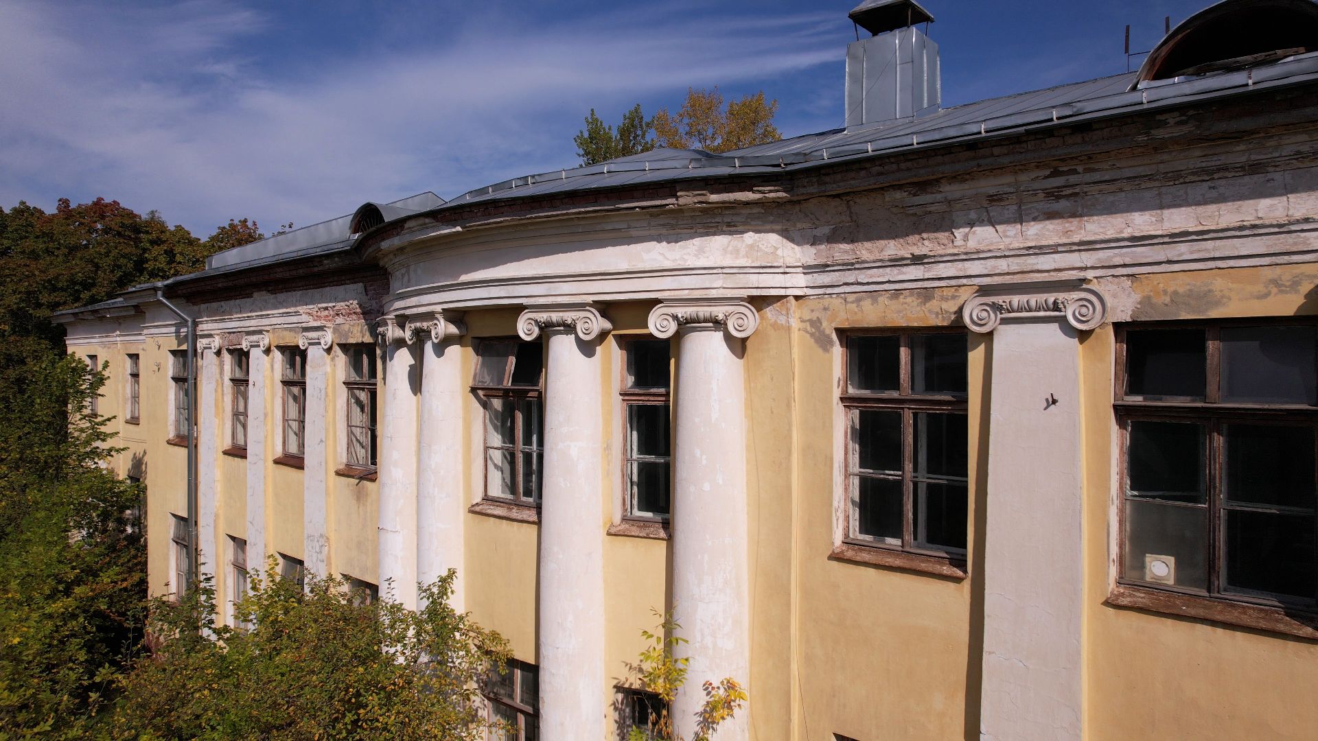 жуковский, культура, архитектура,видео с коптера,