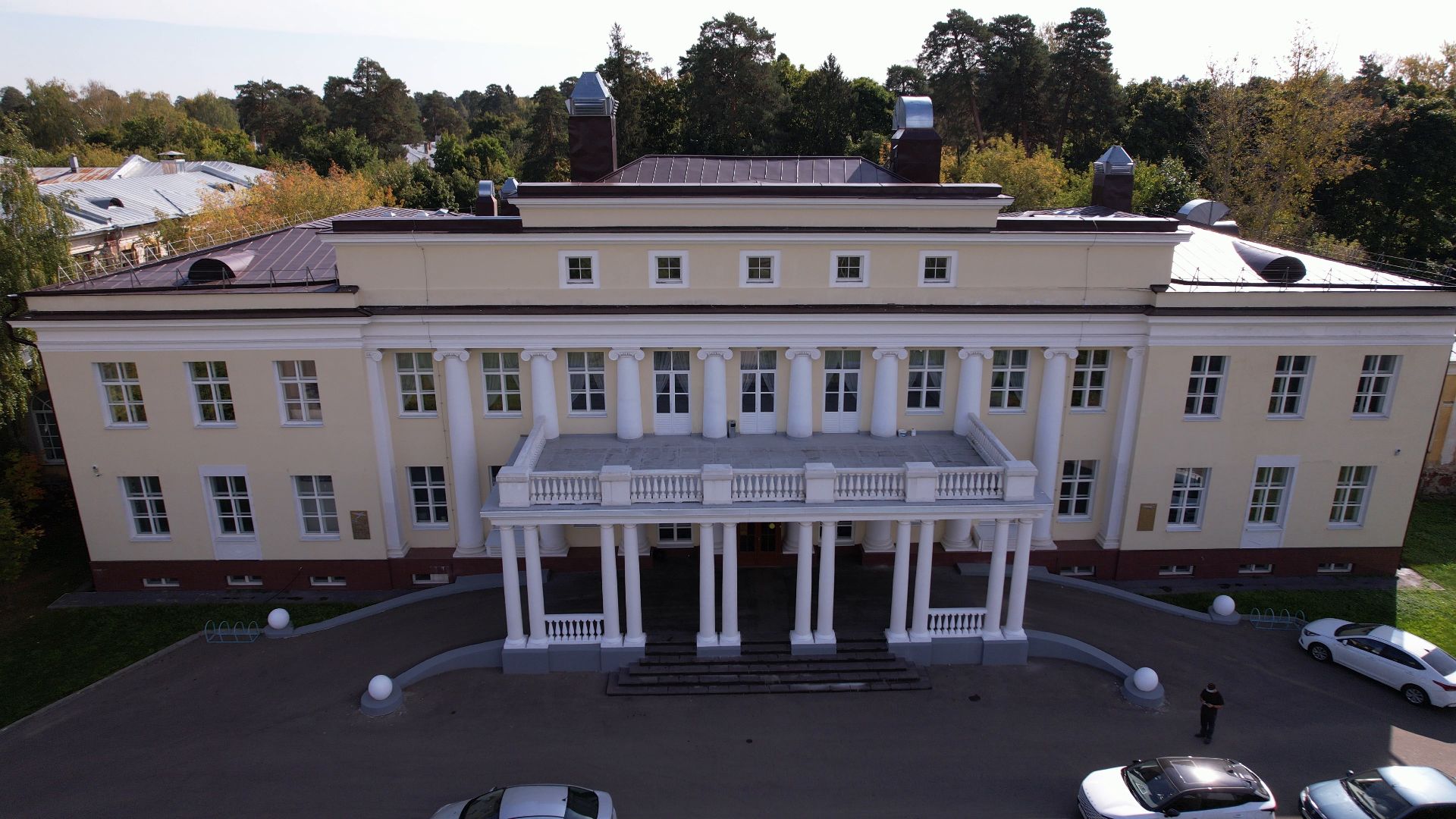 жуковский, культура, архитектура,видео с коптера,