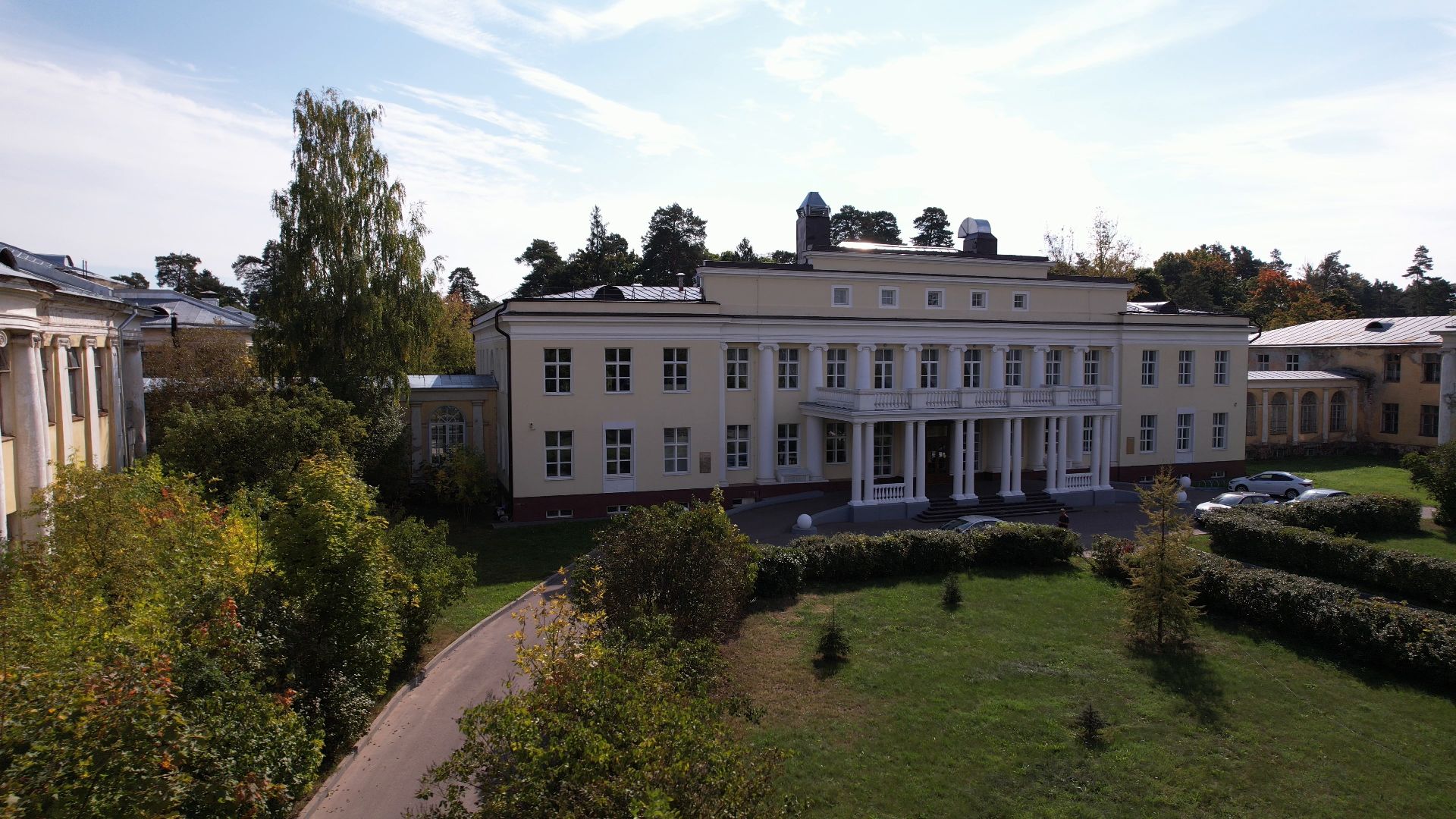 жуковский, культура, архитектура,видео с коптера,